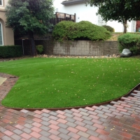 Fake Grass South Duxbury Massachusetts Lawn Back Yard