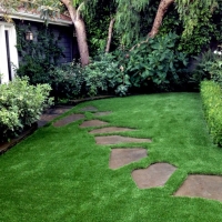 Fake Grass South Duxbury Massachusetts Lawn Front Yard