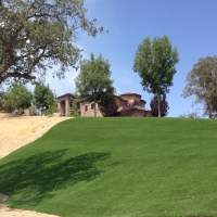 Fake Grass Westwood Massachusetts Landscape Front Yard