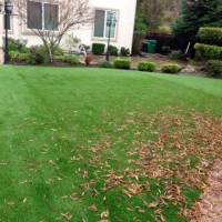 Fake Turf Haverhill Massachusetts Landscape Front Yard