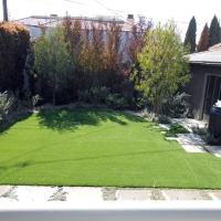 Fake Turf Topsfield Massachusetts Landscape Back Yard