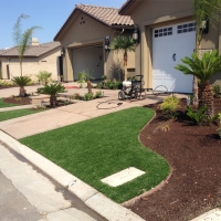 Synthetic Grass South Peabody Massachusetts Lawn Front Yard