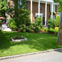 Synthetic Turf Beverly Massachusetts Landscape Front Yard