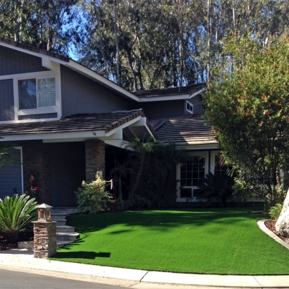 Artificial Grass North Plymouth Massachusetts Lawn Back