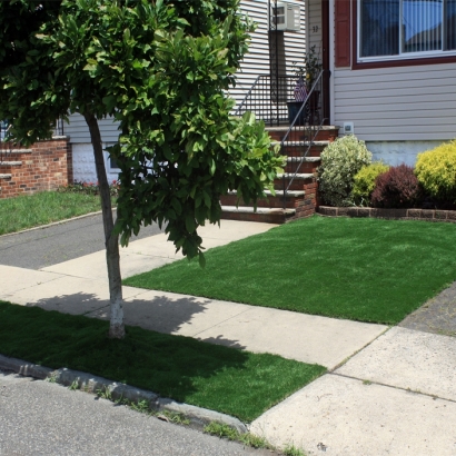 Artificial Grass Sherborn Massachusetts Lawn Fountans Back