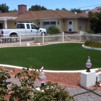 Fake Turf Weston Massachusetts Landscape Front Yard