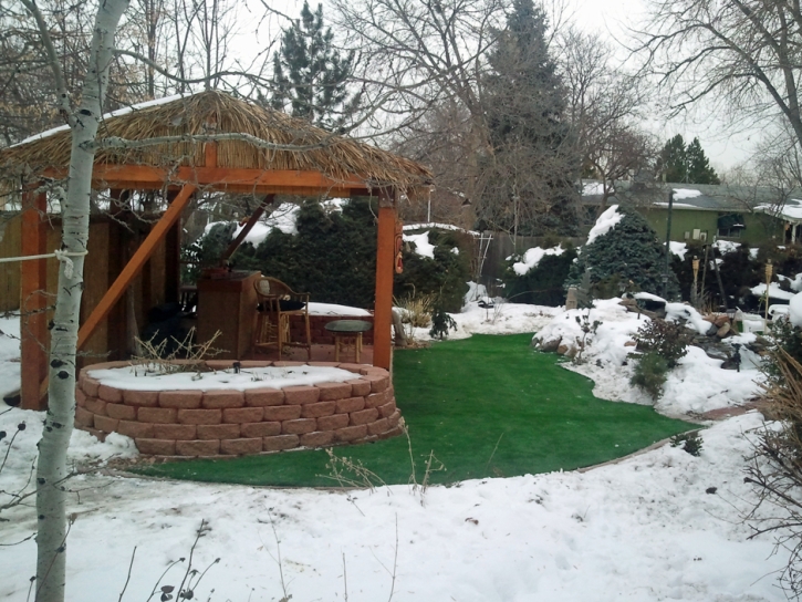 Artificial Grass Rockland Massachusetts Landscape Back