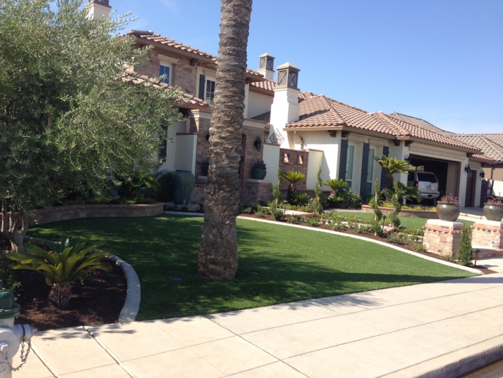 Artificial Turf New Bedford Massachusetts Landscape Front