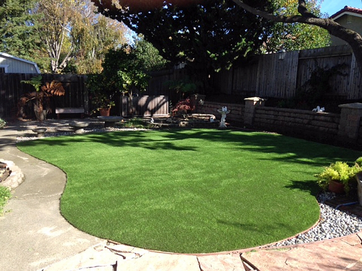 Fake Grass Uxbridge Massachusetts Landscape Front Yard