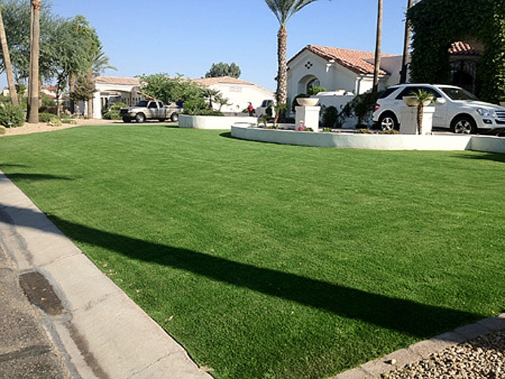 Fake Turf Newburyport Massachusetts Landscape Front Yard