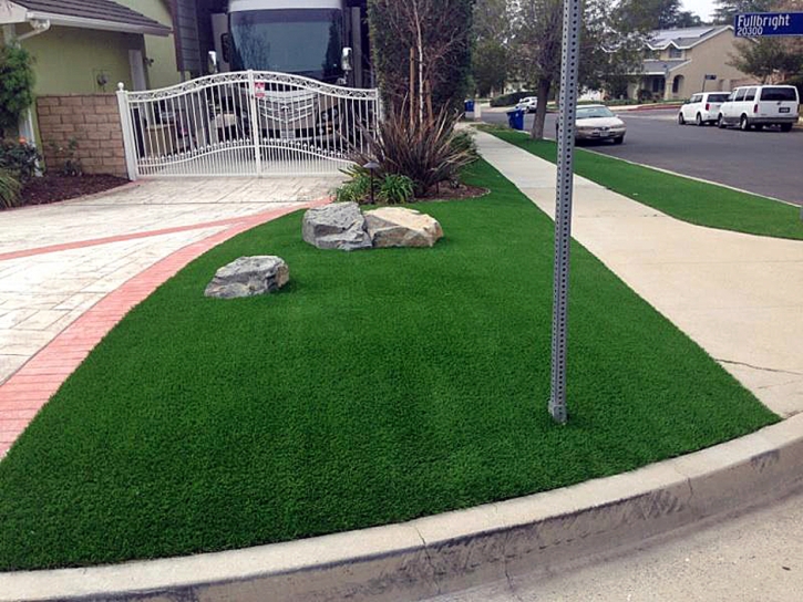 Fake Turf Rockland Massachusetts Lawn Front Yard