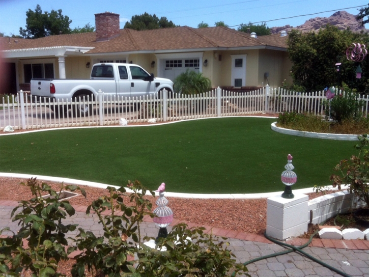 Fake Turf Weston Massachusetts Landscape Front Yard