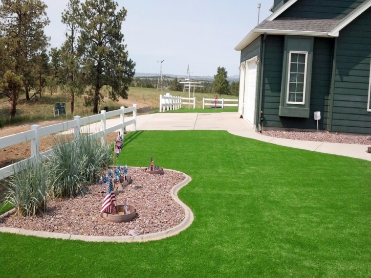 Synthetic Turf Carlisle Massachusetts Lawn Fountans Back